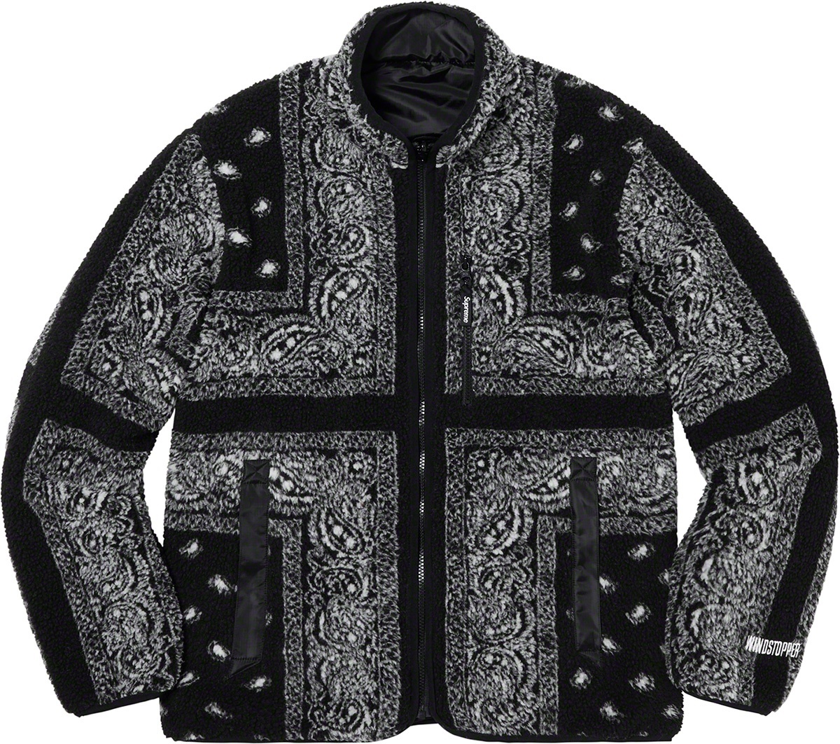Reversible Bandana Fleece Jacket view 18